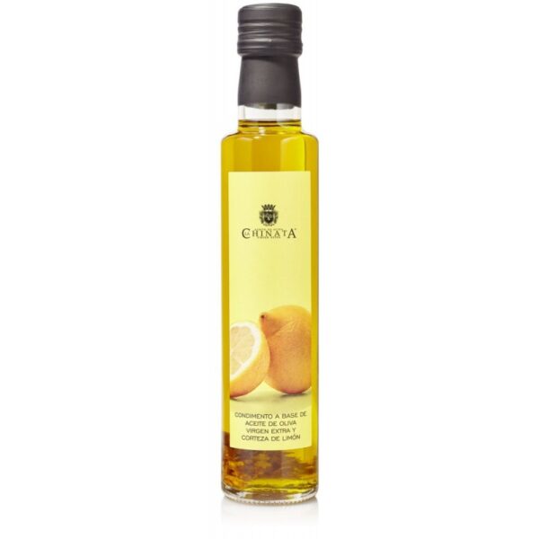 aceite aromatizado con limón