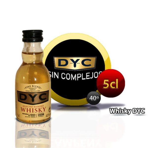 miniatura whisky Dyc