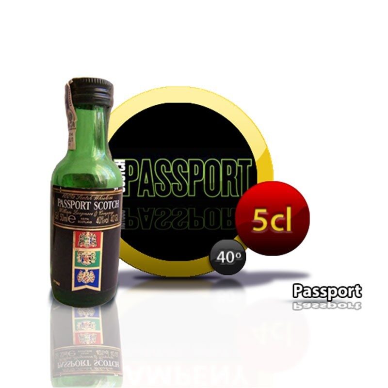 miniatura whisky Passport