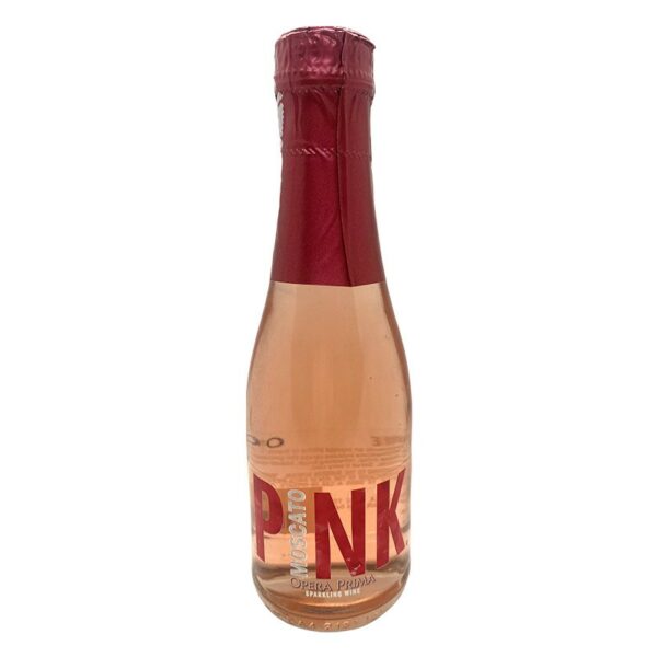 miniatura vino espumoso rosa