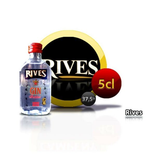 miniatura de ginebra Rives Gin
