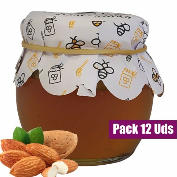 Pack 12 unidades miel con almendras
