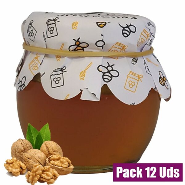 pack 12 unidades miel con nueces